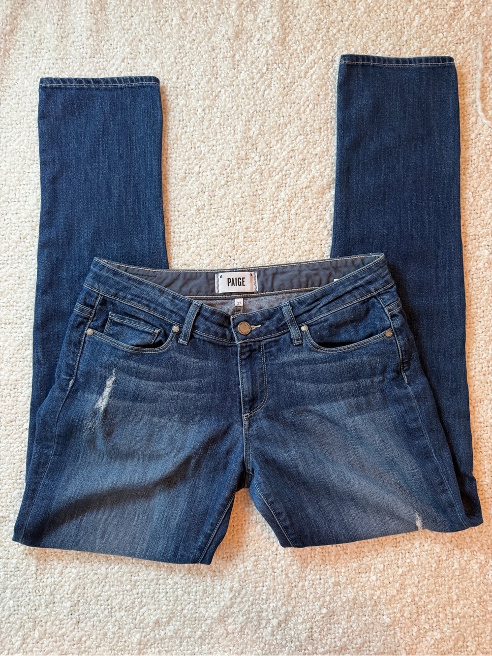 PAIGE Jimmy Jimmy Skinny Jeans Size 27 (Distressed)